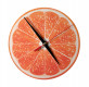 Шаблон Часы «Апельсин»
